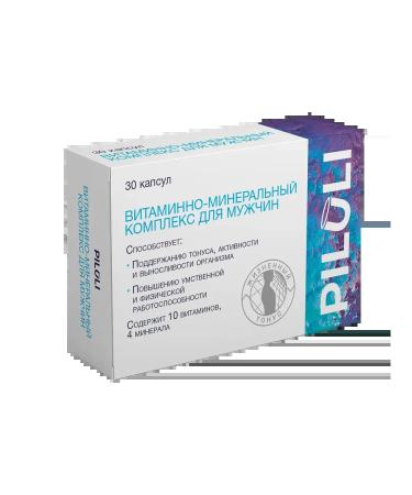 Piluli vitamin-mineral complex for men