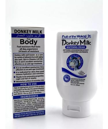 LOOK Face and body whitening Donkey Milk - Buy Online on GoSupps.com