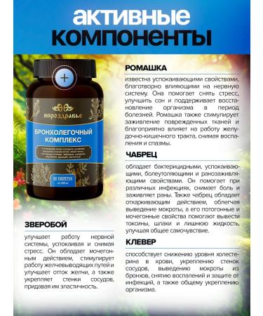 I AM HEALTHY Bronchopulmonary complex in tablets clean lungs - Buy Online on GoSupps.com