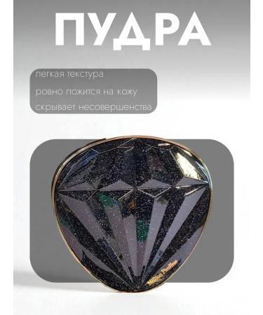 Matting powder for the face crumbly