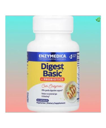 enzymedica Digest Basic enzymes with probiotics 30 capsules