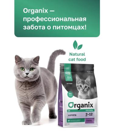 Organix Dry food for kittens with turkey 1.5 kg - Buy Online on GoSupps.com