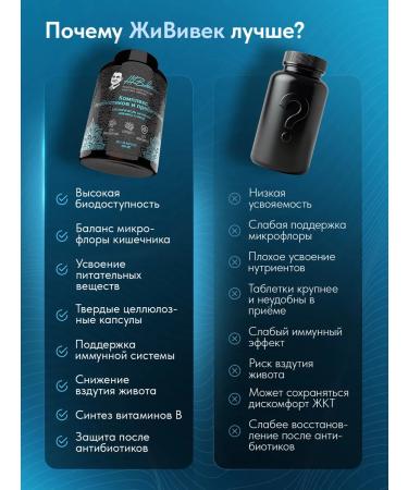 Live Complex of probiotics and prebiotics - Buy Online on GoSupps.com