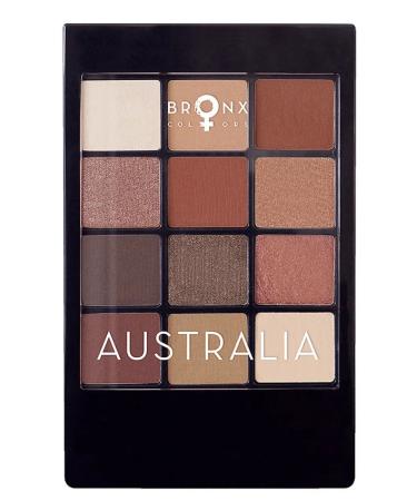 BRONX COLORS Australia eye shadow palette 12 shades
