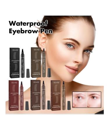 Eelhoe waterproof four -toothed eyebrow pencil - Buy Online on GoSupps.com