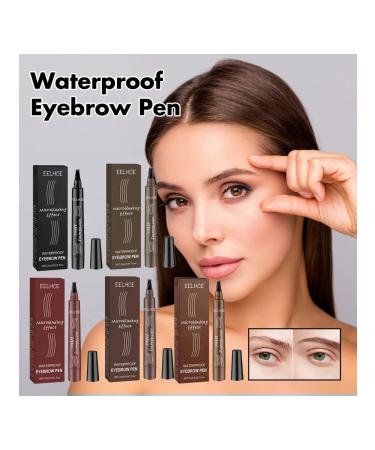 Eelhoe waterproof four -toothed eyebrow pencil - Buy Online on GoSupps.com