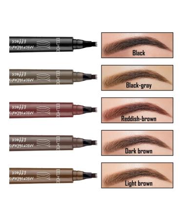 Eelhoe waterproof four -toothed eyebrow pencil - Buy Online on GoSupps.com
