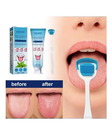Eelhoe cleansing the tongue from plaque elimination of an unpleasant odor ...