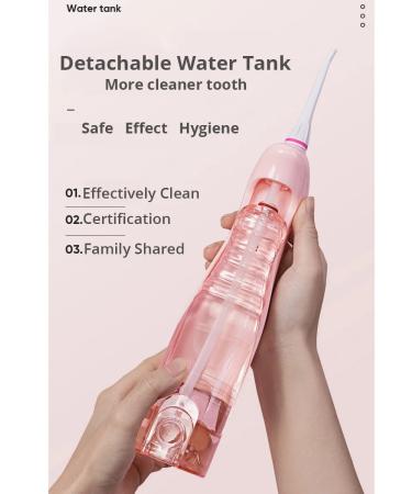 YUNCHi Electric Oral Irrigator 320ml Water Tank 3 Mode 6 Nozzles - Buy Online on GoSupps.com