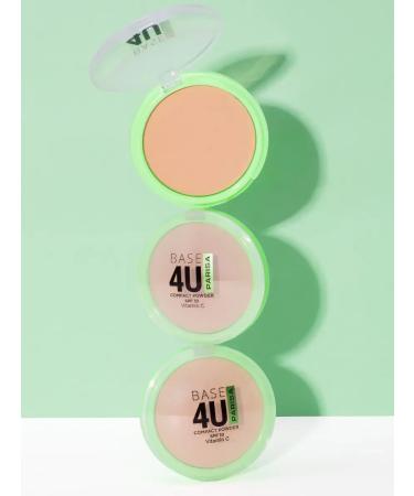 Parisa Compact face powder BASE 4U PP-02 tone 01 - Buy Online on GoSupps.com