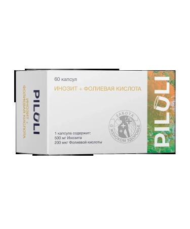 Piluli inosite+folic acid capsule capsules at 520 mg 60 pcs