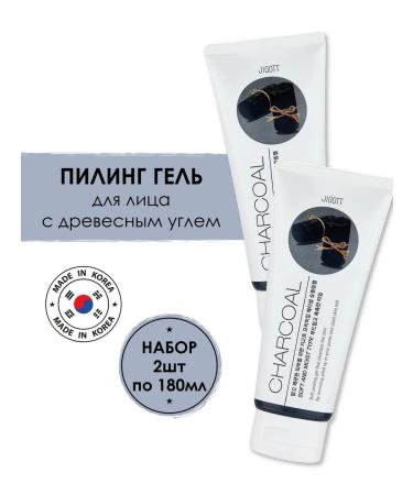Jigott Piling face gel with wood coal 2 pieces