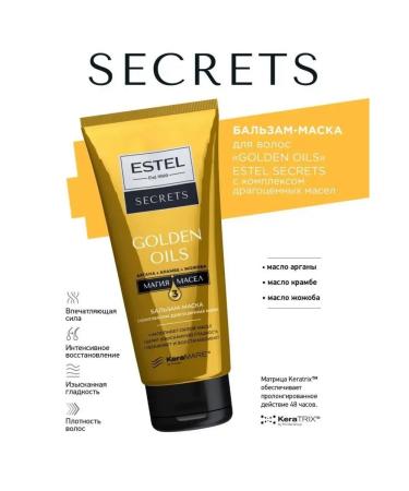 ODYN SECRETS Golden Oils set Shampoo and Balm - Buy Online on GoSupps.com