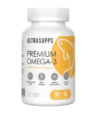 Ultrasapps premium omega-3 90 capsules 1 package