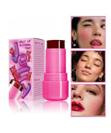 Universal matte stic for blush with jelly texture