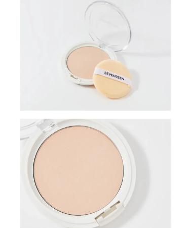 Seventeen Compact face powder with aloe vera SPF 15 natural silky transparent 05 Med - Buy Online on GoSupps.com