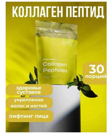 Peptides collagen with the taste of green tea doipak