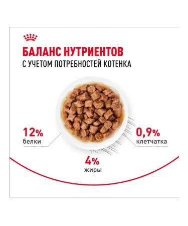 ROYAL CANIN Wet food for kittens in sauce 85 g x 28 pcs - Buy Online on GoSupps.com