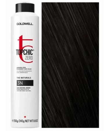 Goldwell Topchic Zero Ballon 3n hair dye without ammonia 250ml - Buy Online on GoSupps.com