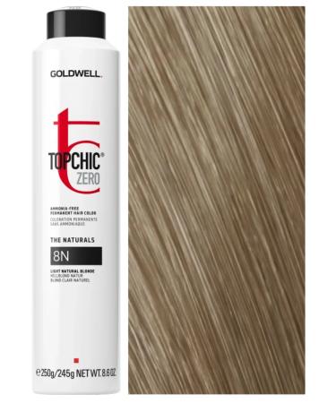 Goldwell Topchic Zero Ballon 8n hair dye without ammonia 250ml - Buy Online on GoSupps.com