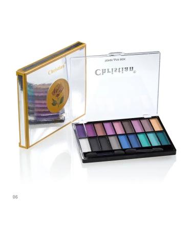Christian Set of matte shadows No. 06 - Buy Online on GoSupps.com