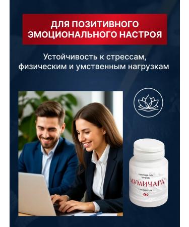 Altai cedar Mummichaga - mumiyo chaga 100 tablet 0.55g - Buy Online on GoSupps.com