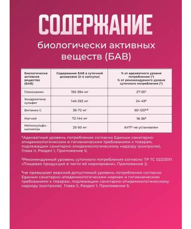 Vita Standard Glucosamine chondroitin MSM Complex for joints - Buy Online on GoSupps.com