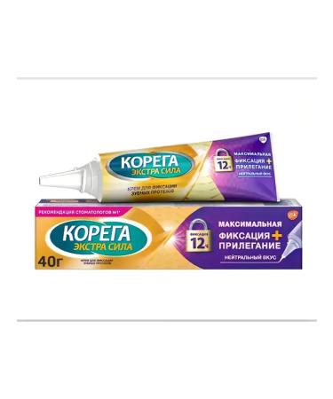 Corega Cream maximum fixation+ fit 40 ml
