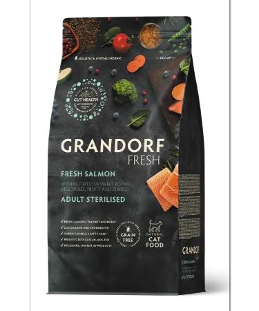 Grandorf fresh For sterilized cats fresh salmon salmon