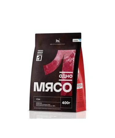 One Meat Dry food for sterilized cats with a duck 400g