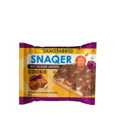  Cooks SNAQ Fabriq peanis raisins caramel glazed 45g - Buy Online on GoSupps.com