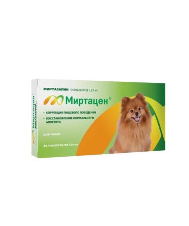 Apicenna Mirtatsen 3.75 mg for dogs 30 tablets of 120 mg - Buy Online on GoSupps.com