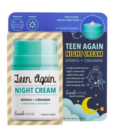LOOK AT ME Facial cream of the night teen AGAIN 50 ml
