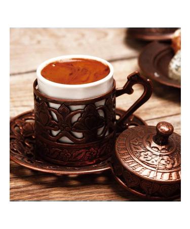 Mehmet Efendi Kurukahveci Ground Coffee Mehmet Efendi without caffeine 50 g 4 pcs - Buy Online on GoSupps.com