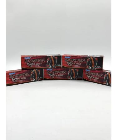 Sparkly4 Anesthetizing Cream Scorpion Balm 5 pcs set - Buy Online on GoSupps.com