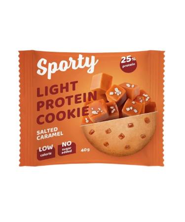 Sporty Coars Salted Caramel enriched with protein 40g