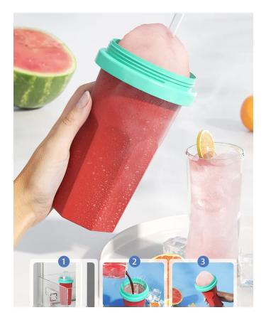 A glass for a cold drink bright orange - Buy Online on GoSupps.com