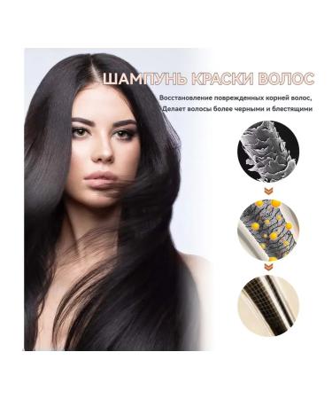 eelhoe black hair shampoo deep cleansing restores shine - Buy Online on GoSupps.com