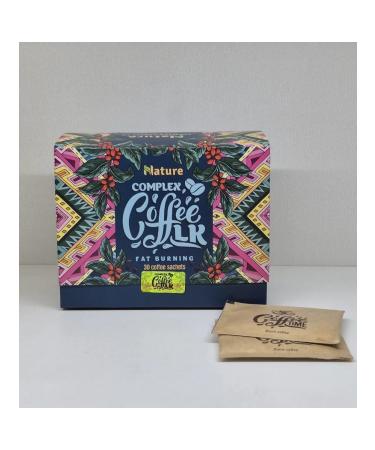 MAGNATE Slimming COMPLEX COFFEE LK 60 capsules+30 sticks - Buy Online on GoSupps.com