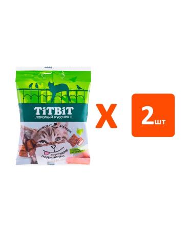TIT BIT Badge Pill Crushing Cats Paste turkey 30 g 2 pcs