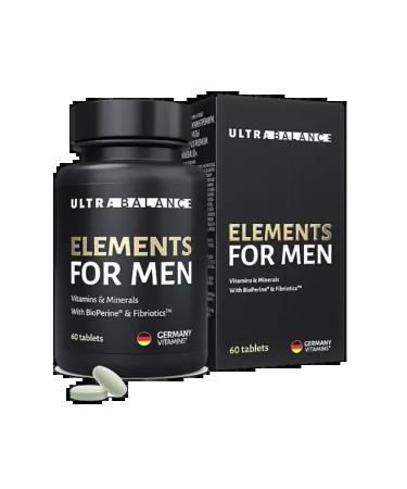 Elements for men premium vitamins and minerals 950 mg 60 pcs