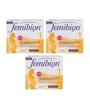 Femibion 1 vitamins 28 tablets of 917 mg x 3 l