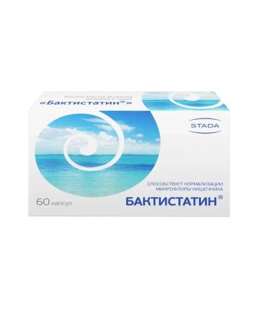 Baktistatin Dietary supplement for intestinal health 60 capsules of 0.5 g