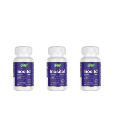 Evalar Inositol 500 mg 100 capsules (0.58g) x 3 l