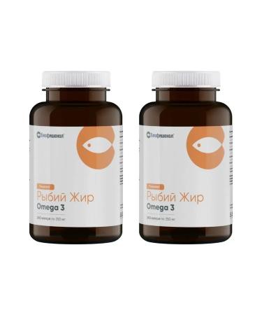 LetoFarm Biafishenol fish oil 240 capsules of 0.35 g x 2