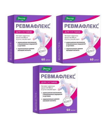 Evalar Rheumatlex for joints 60 capsules of 0.65 g x 3