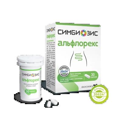 Symbiosis Alflorex (Symbiosys Alflorex) 30 capsules of 247 mg x 2 UP - Buy Online on GoSupps.com