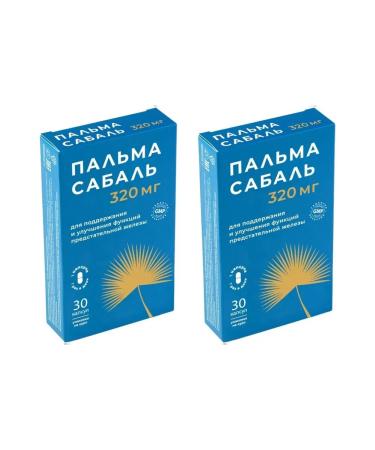 Pharmacor Production Palm trees sabal extract 30 capsules of 0.46 g x 2 l