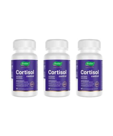 Evalar Cortisol Control 60 capsules (0.69g) x 3 units