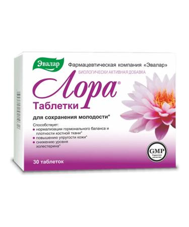 Evalar Laura tablets to preserve youth 30 tabs (1.2 g)